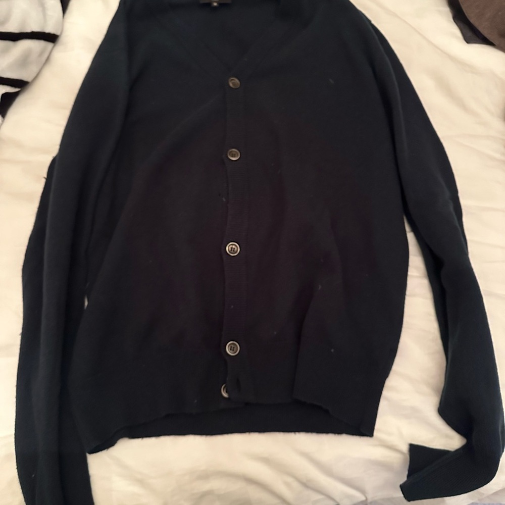 Dunhill button up cardigan sweater - Picture 3 of 9